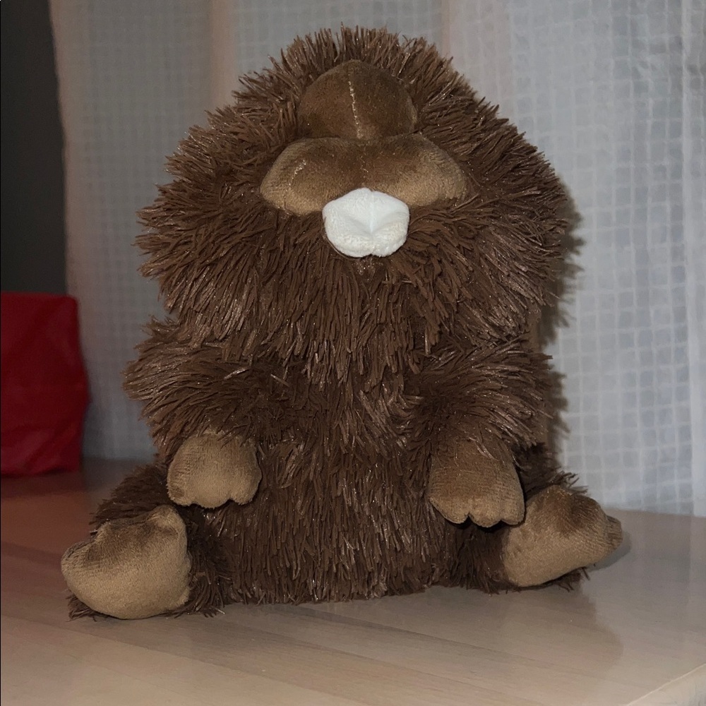 Brown Hot / Cold Weighted Beaver Stuffed Animal Snuggle Toy for Kids